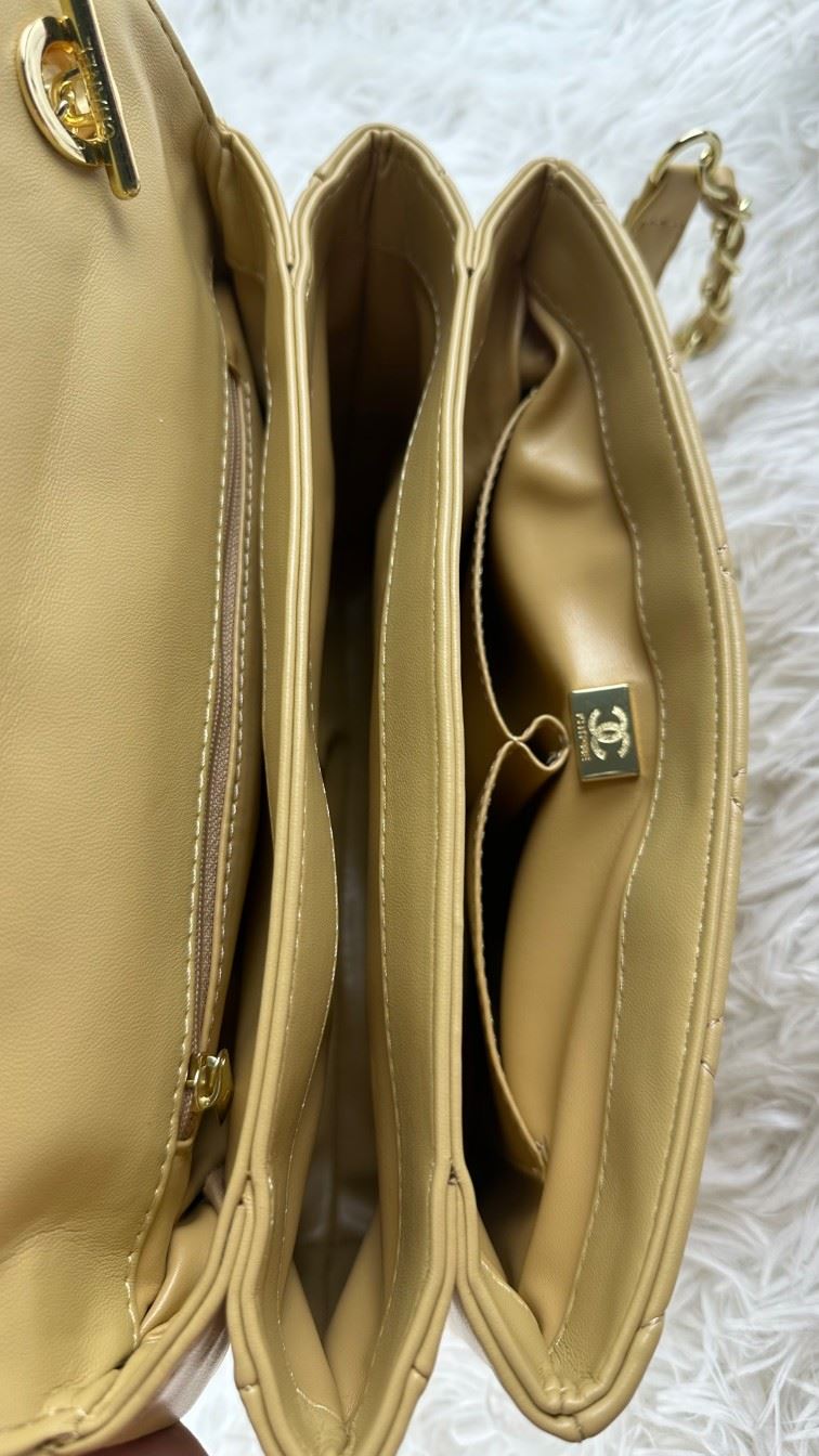 Ch**el top handle bags